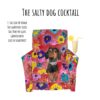 dacshund dog birthday cocktail greeting card armchair dad fathers day mum birthday