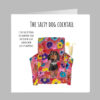 cute fun birthday card dog sausage dog