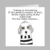 bernedoodle cross dog birthday greeting card fun cute striped jumper